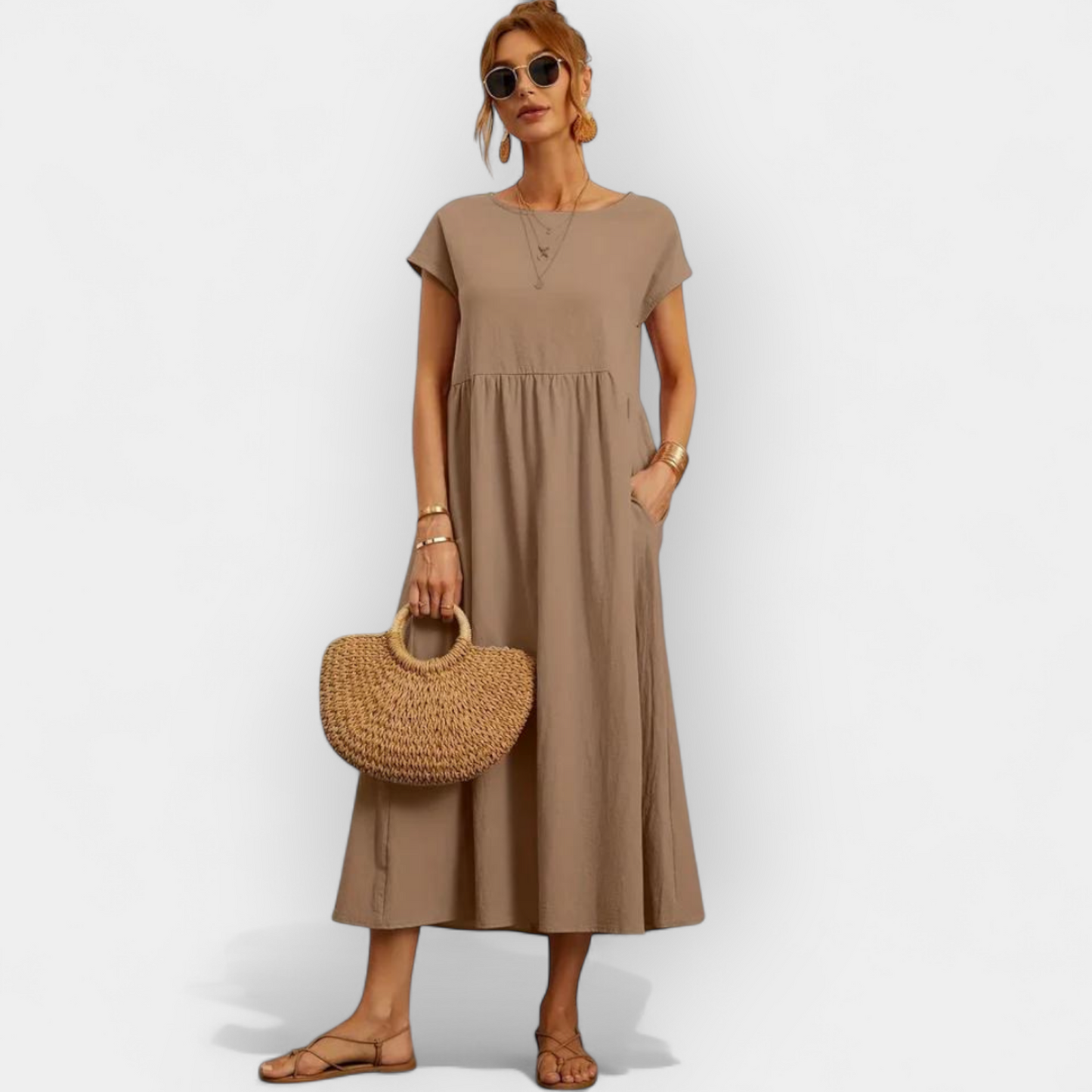 Lightweight summer dress for everyday wear