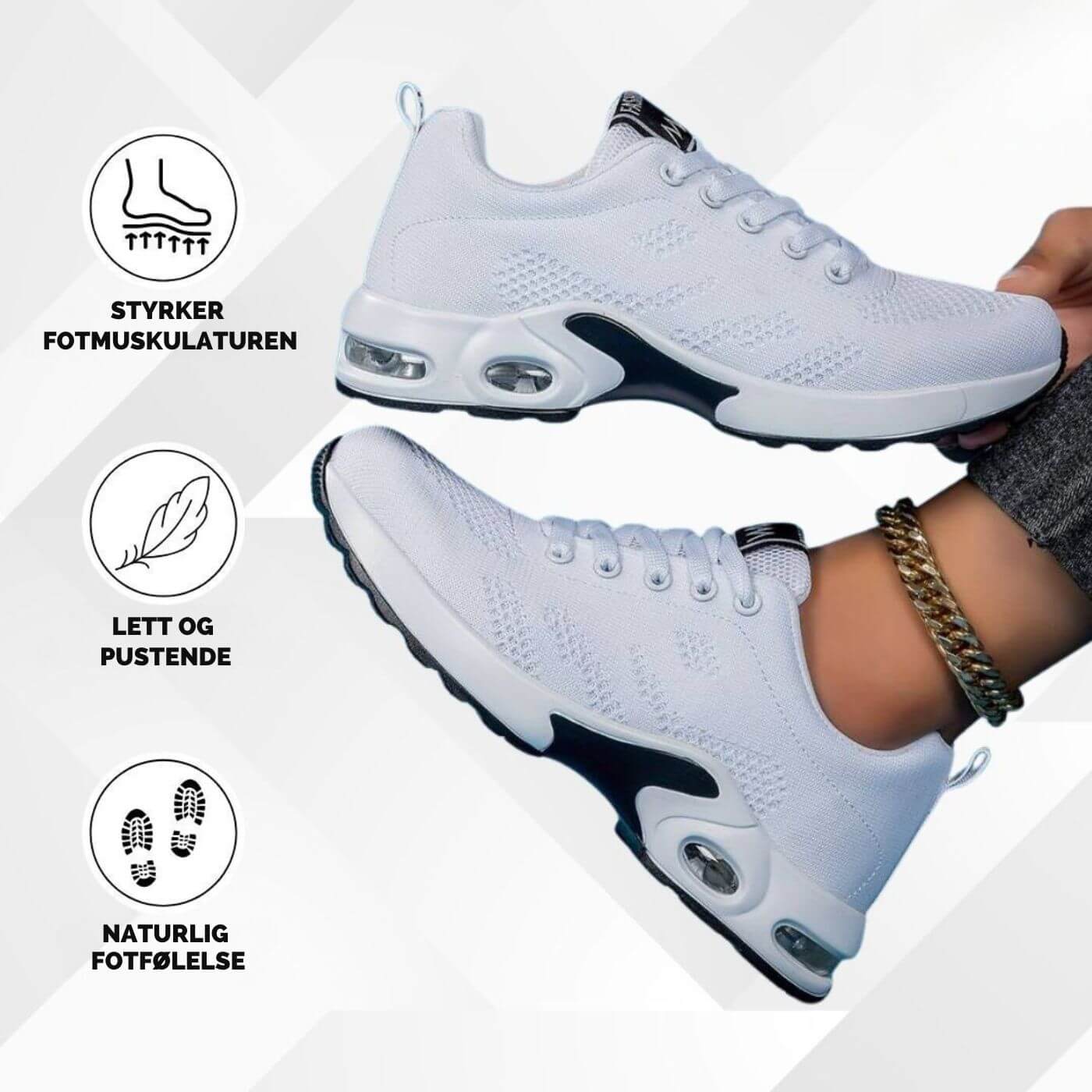 Orthena™- Ergonomiske Støttesko for Smertelindring