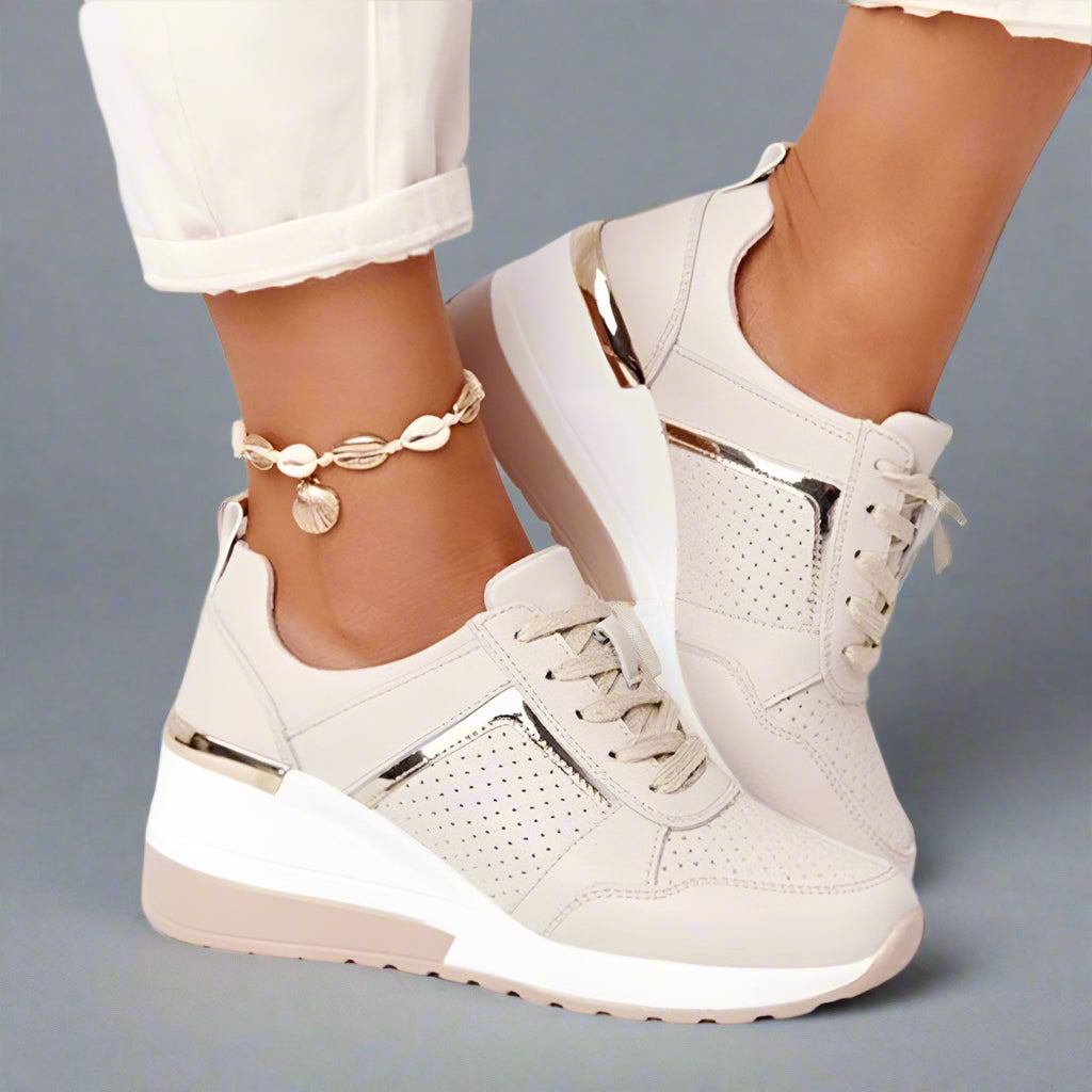 Elegante Platform Sneakers til Den Stilbevidste Kvinde