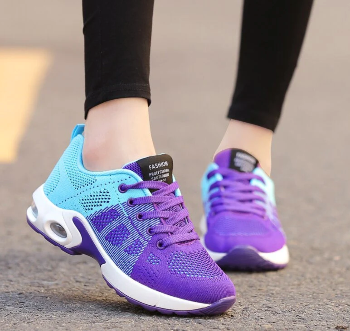 Damska Ortopedyczne Sneakersy | Lekkie Z Amortyzacją Powietrzną