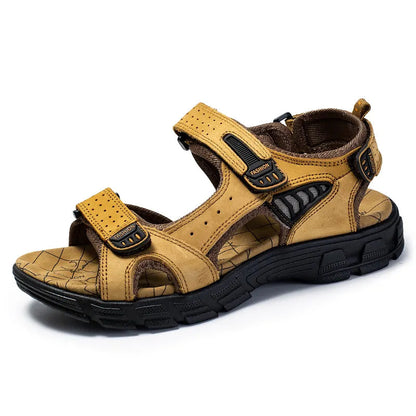 Orthopaedic Sandals for Men & Women | Comfortable Support | Yellow Brown