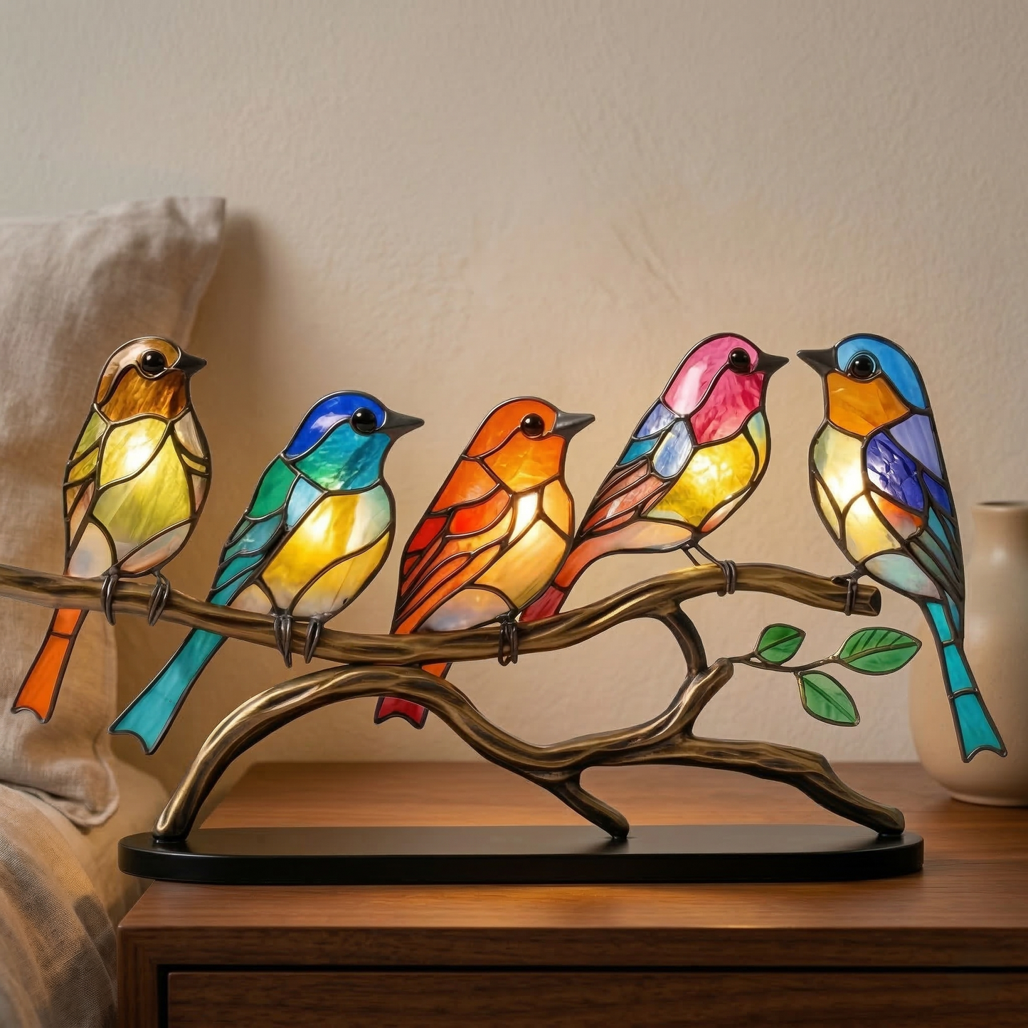 Aviora – Decoratief Vogelbeeld met Artistiek Design