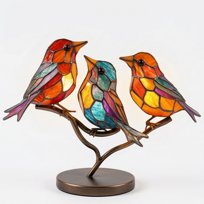 Aviora – Decoratief Vogelbeeld met Artistiek Design