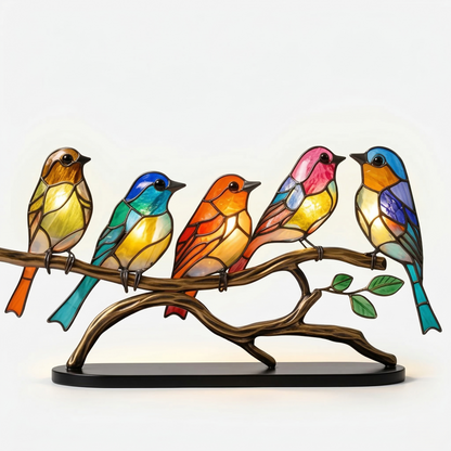 Aviora – Decoratief Vogelbeeld met Artistiek Design