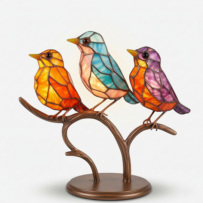 Aviora – Decoratief Vogelbeeld met Artistiek Design