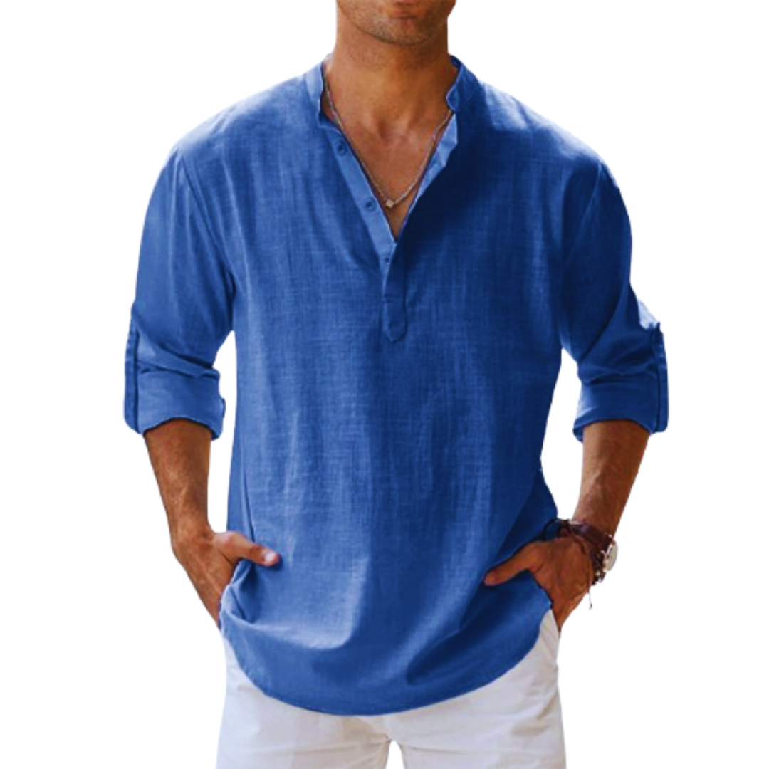 Otto Cotton Shirt | Versatile Men's Poplin Shirt 0
