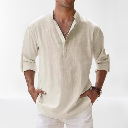 Otto Cotton Shirt | Versatile Men's Poplin Shirt 6