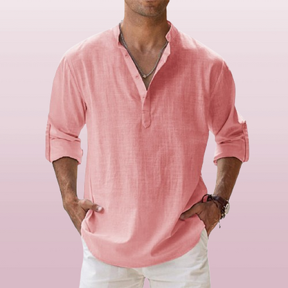 Otto Cotton Shirt | Versatile Men's Poplin Shirt 7