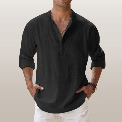 Otto Cotton Shirt | Versatile Men's Poplin Shirt 8