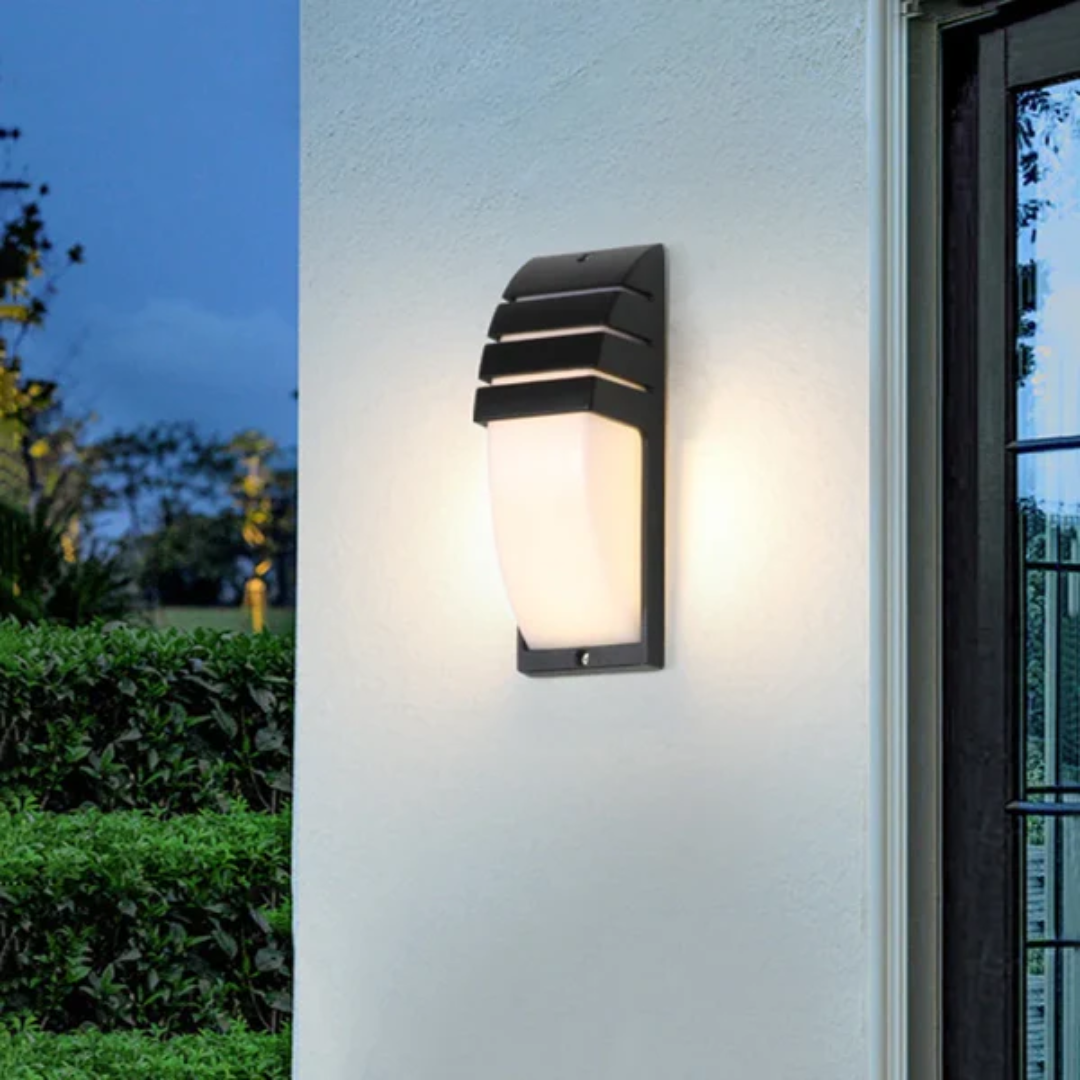 Outdoor Wall Light with Motion Sensor LED