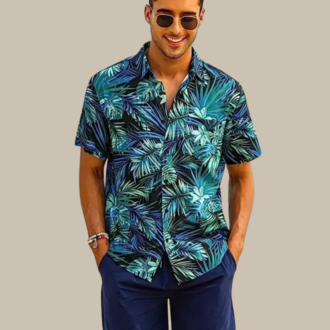 Overhemd heren | Casual stijlvol shirt met moderne pasvorm