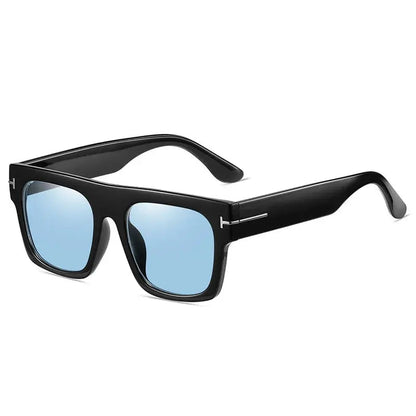 Oversize-Sonnenbrille mit eckigem Rahmen – klassischer Retro-Stil Zorenza