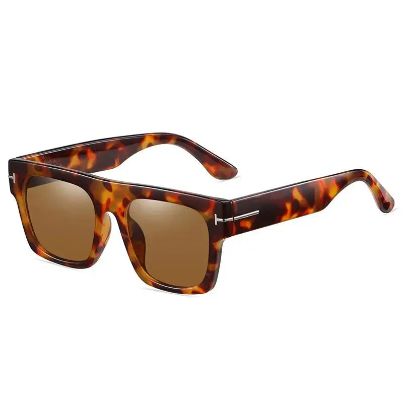 Oversize-Sonnenbrille mit eckigem Rahmen – klassischer Retro-Stil Zorenza