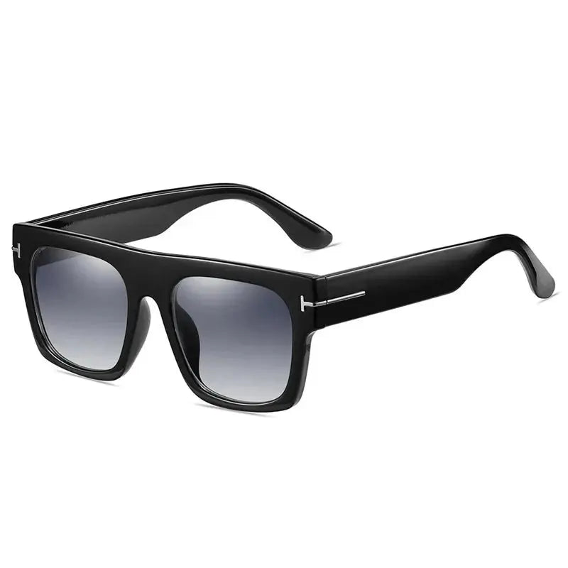 Oversize-Sonnenbrille mit eckigem Rahmen – klassischer Retro-Stil Zorenza