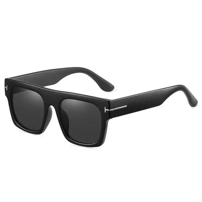 Oversize-Sonnenbrille mit eckigem Rahmen – klassischer Retro-Stil Zorenza