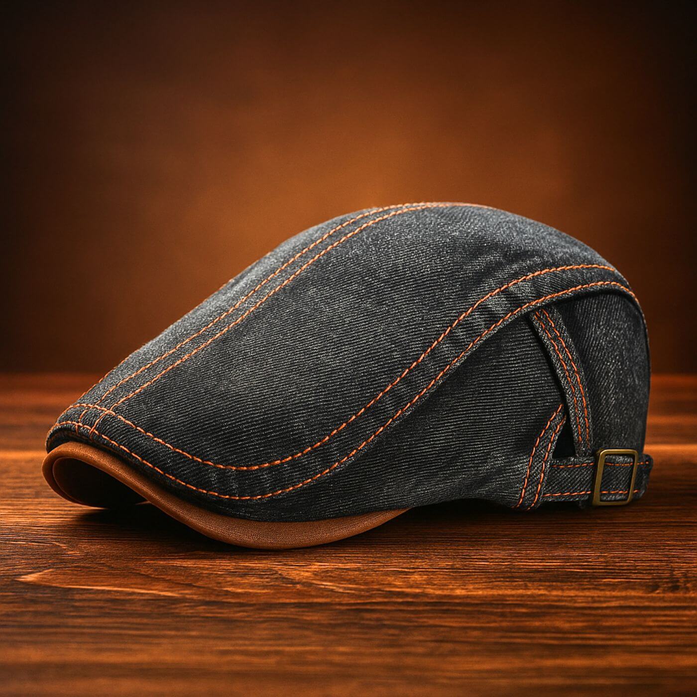 Magnus | Retro Denim Beret