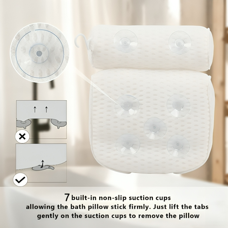 50% RABAIS TEMPORAIRE | AquaRest™ | Coussin de baignoire