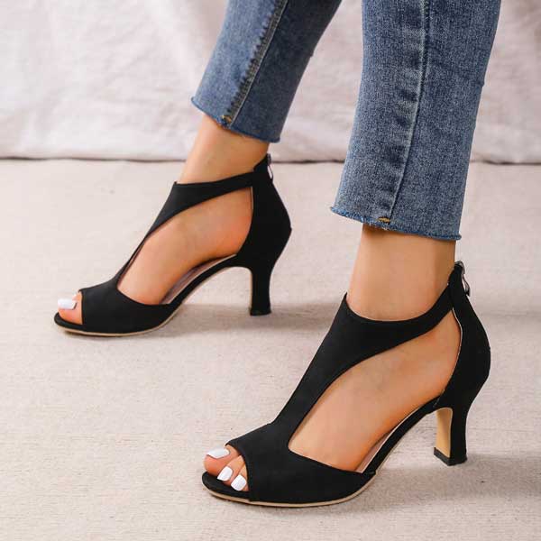 Duval Paris™ | Sandales Orthopédiques à Talons