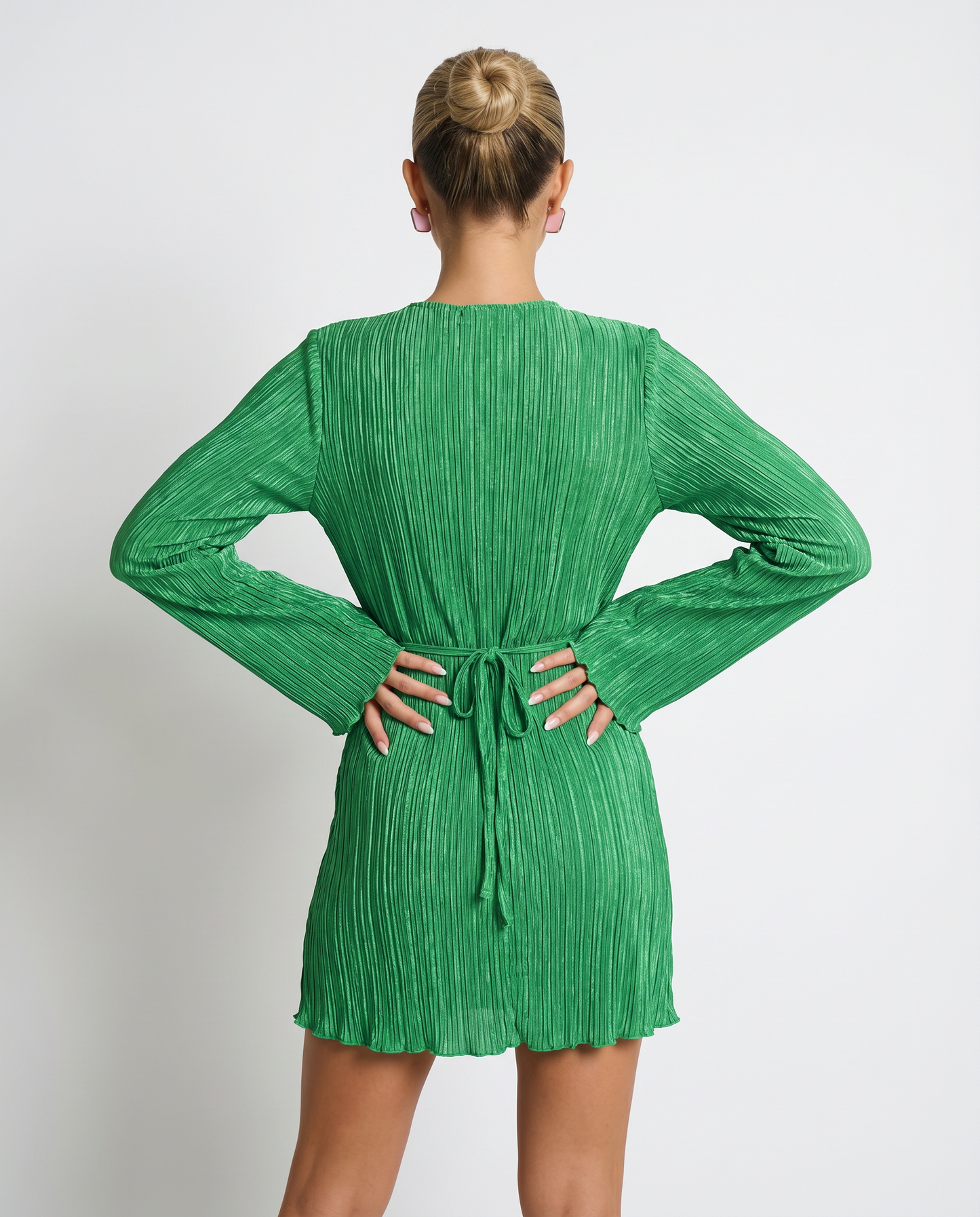 Lorie | Mini Dress with Pleated Texture