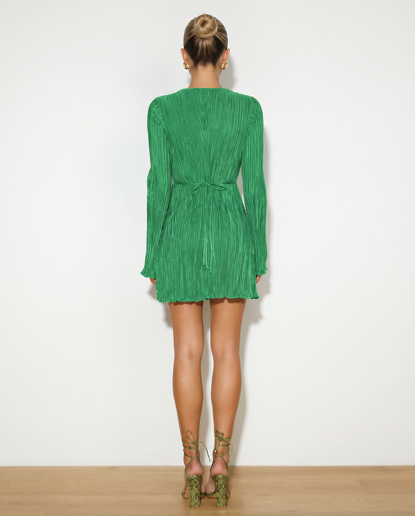 Lorie | Mini Dress with Pleated Texture