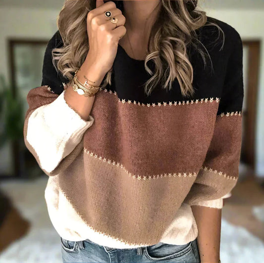 Amandla - Eleganter Langarmpullover