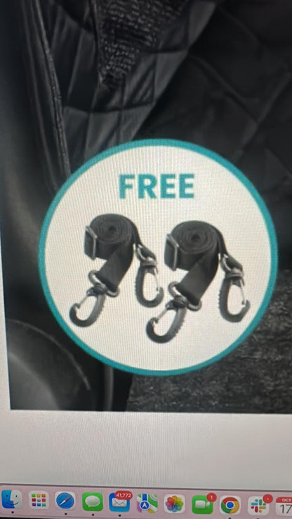1x Dog Buckle and 2x Clip Straps