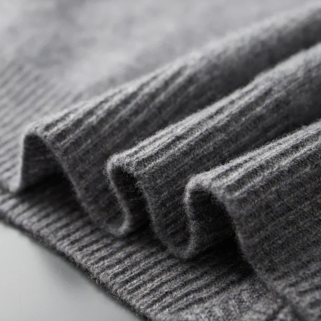 Cardigan classique en laine pour hommes