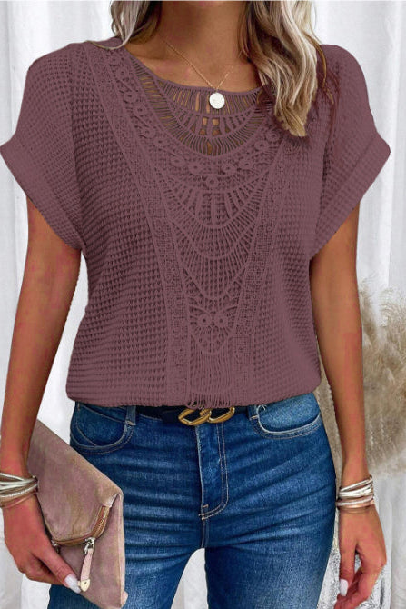 Nadine | Vintage Lace Detail Top