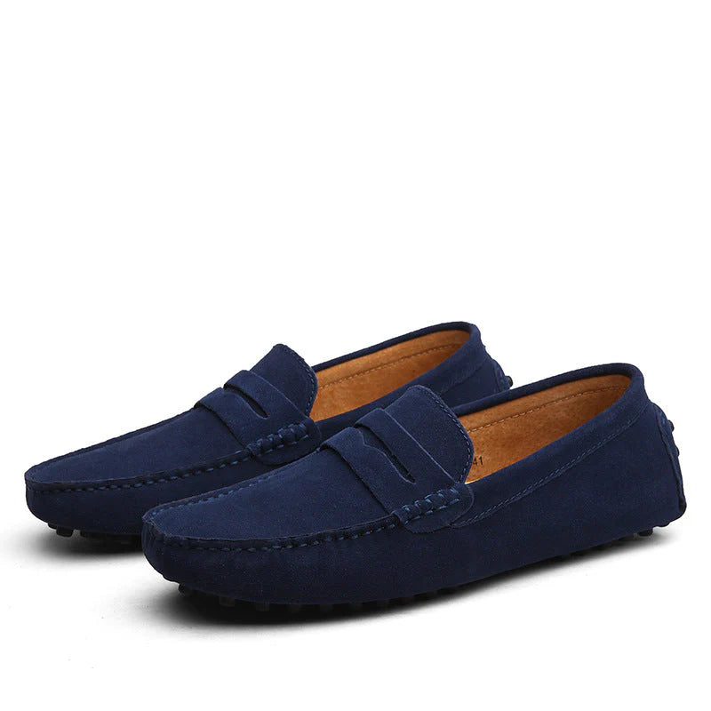 Mocassins homme à enfiler style classique