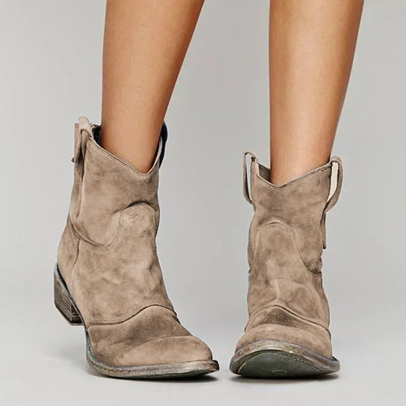 Paloma | Vintage Western Ankle Boots - Image 1