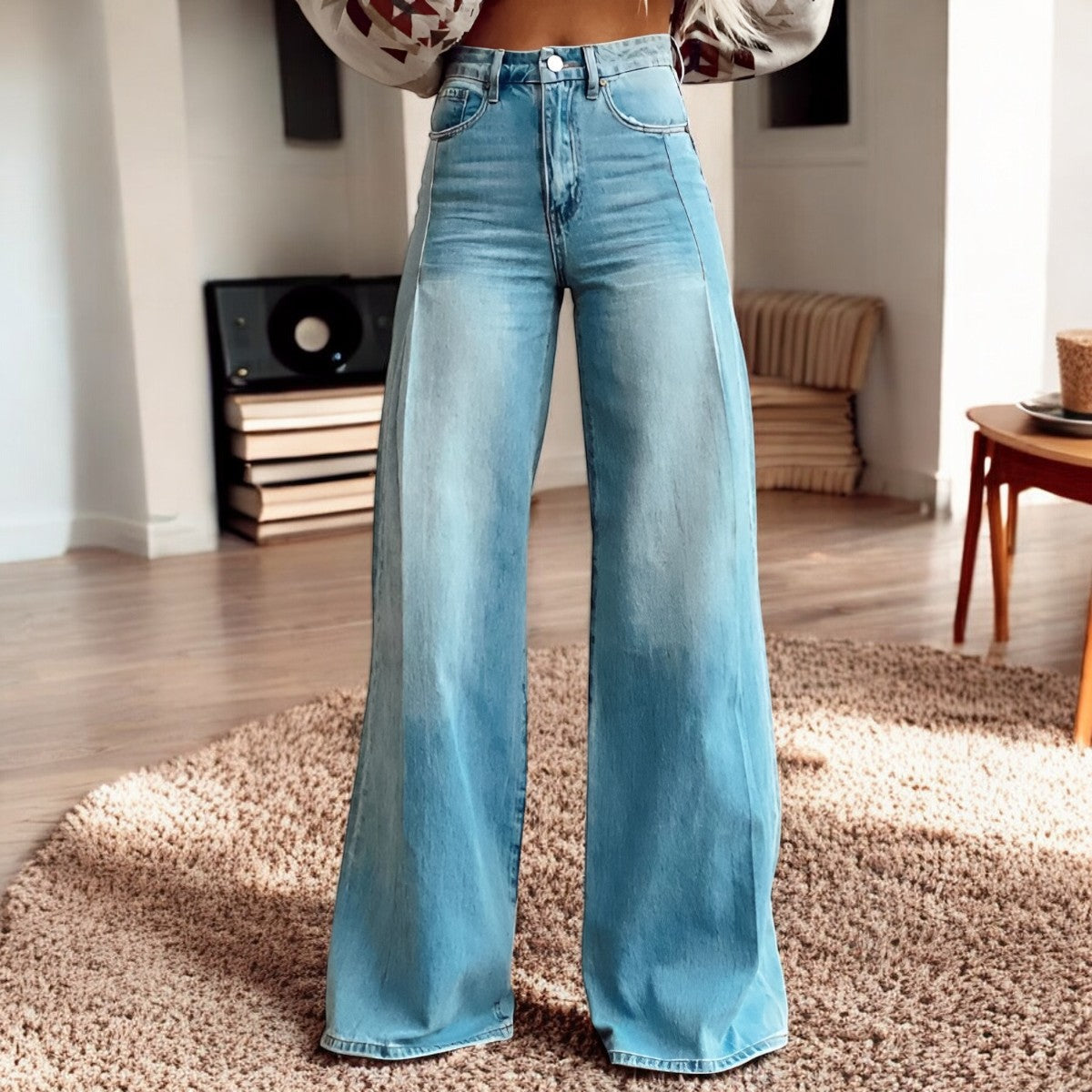 Pantalon Fluide Femme Floral Élégant 2