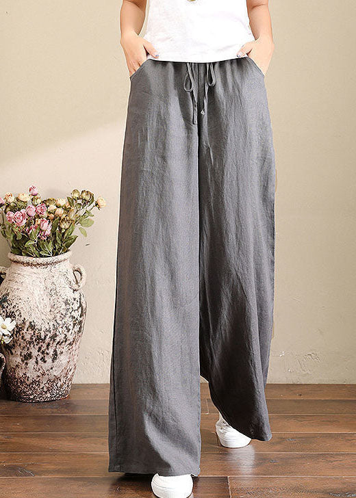 Pantaloni Ampi Donna | Palazzo con Vita Elastica & Coulisse