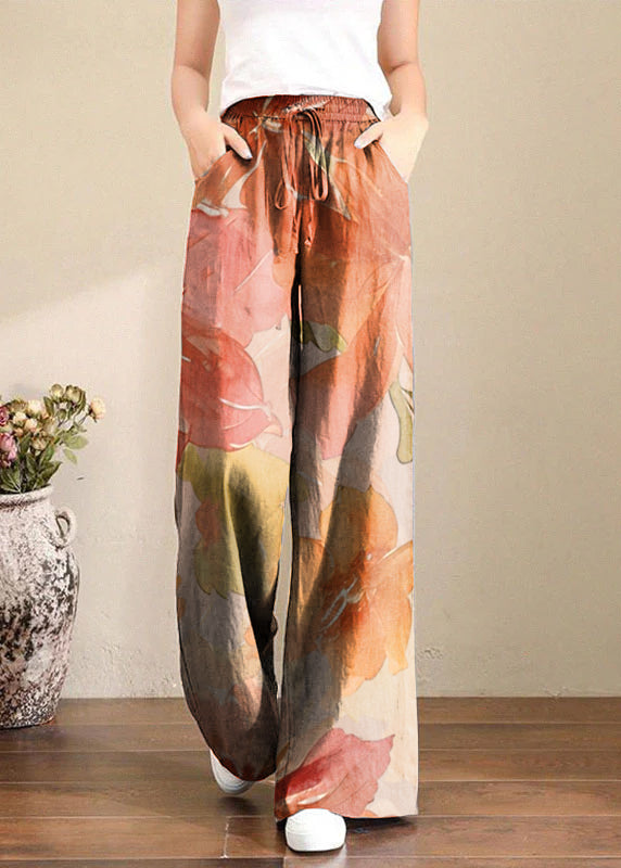 Pantaloni Ampi Donna | Palazzo con Vita Elastica & Coulisse