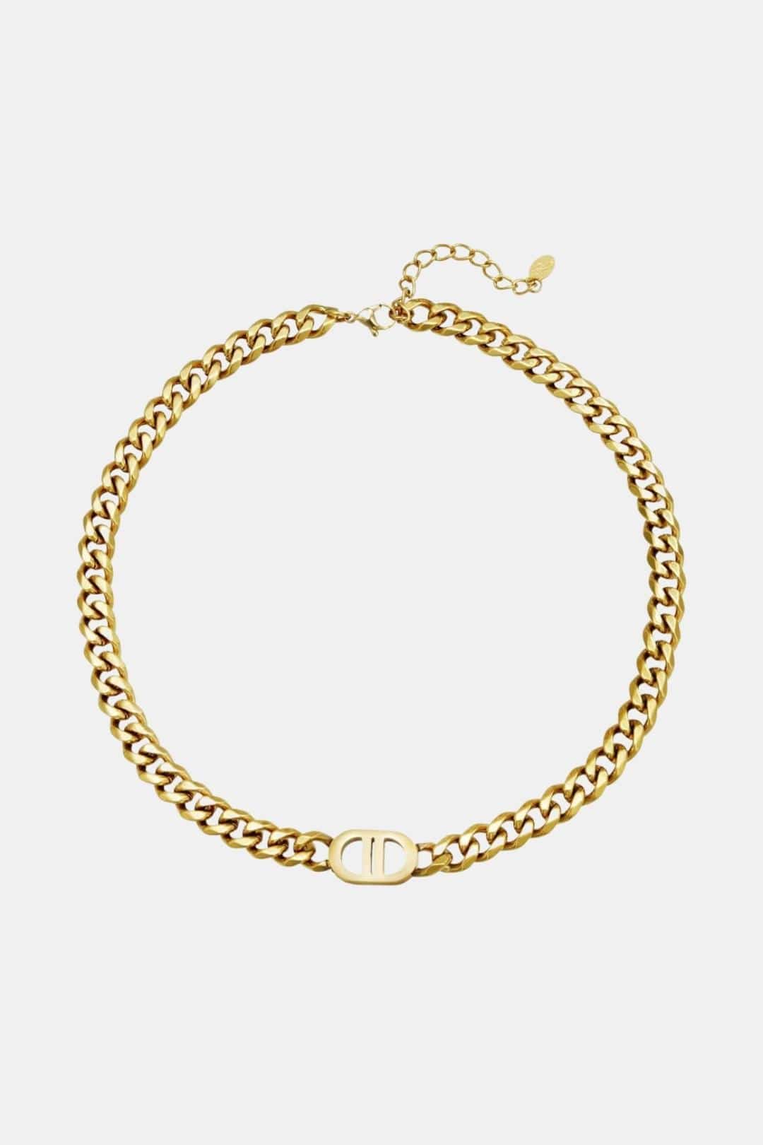 Paris – Bold Chain-Link Statement Necklace