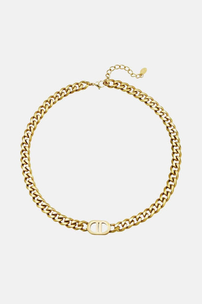 Paris – Bold Chain-Link Statement Necklace