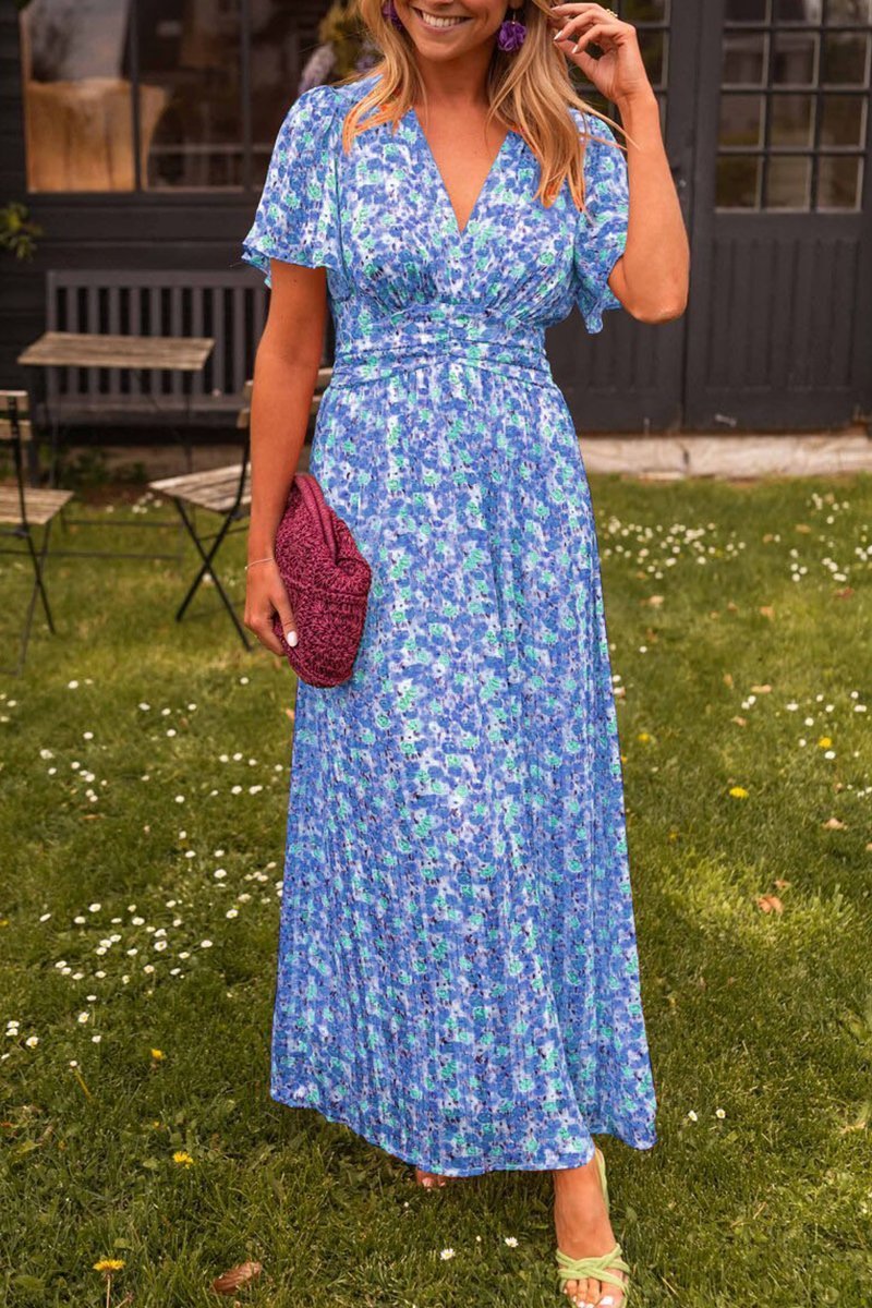 Londyn™ | Flattering Printed Maxi Dress