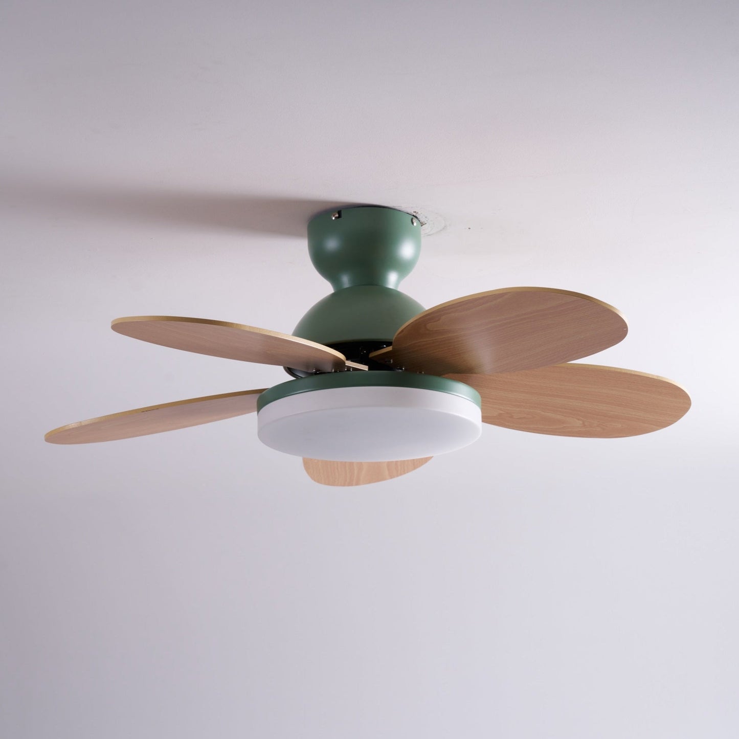 Petal-Style Ceiling Fan with LED Light