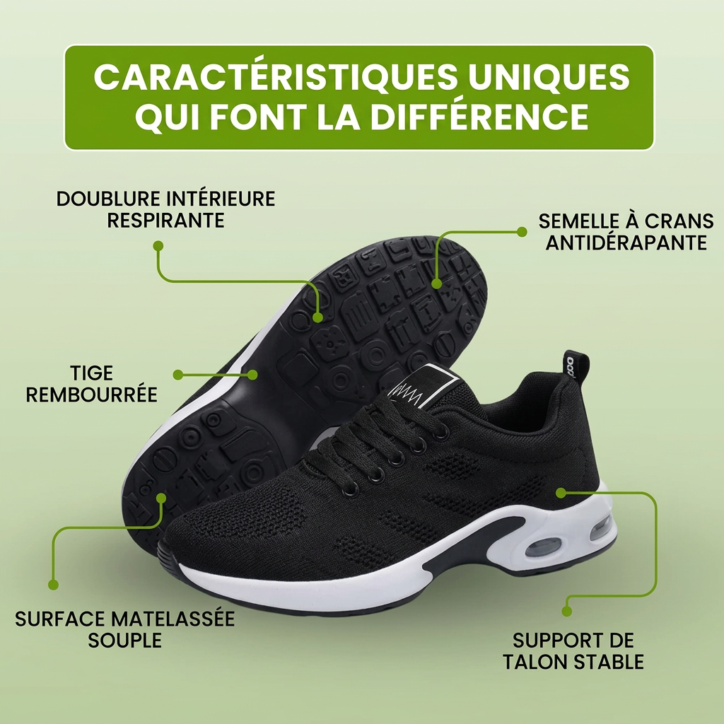 OrthoCare - Chaussures ergonomiques pour soulager la douleur