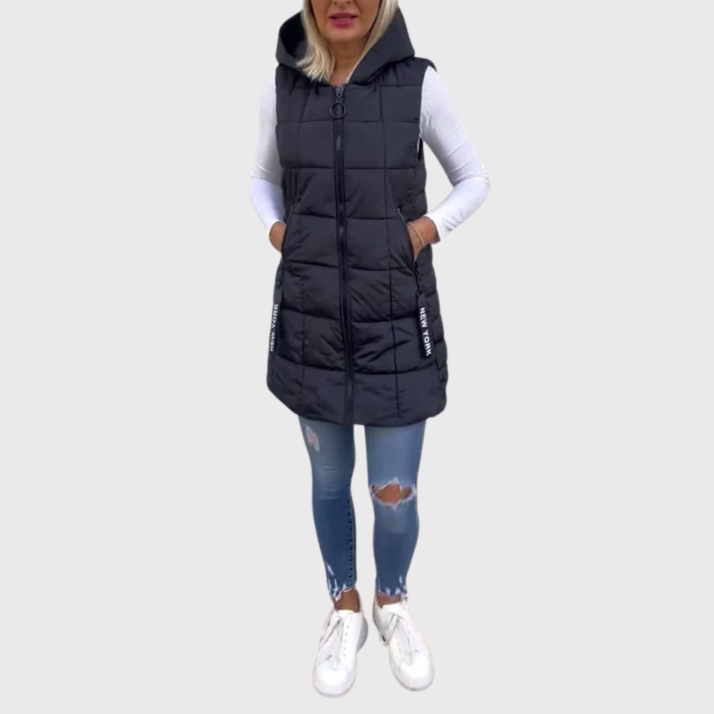 Marelyn Chaleco Mujer | Chaleco de Invierno sin Mangas