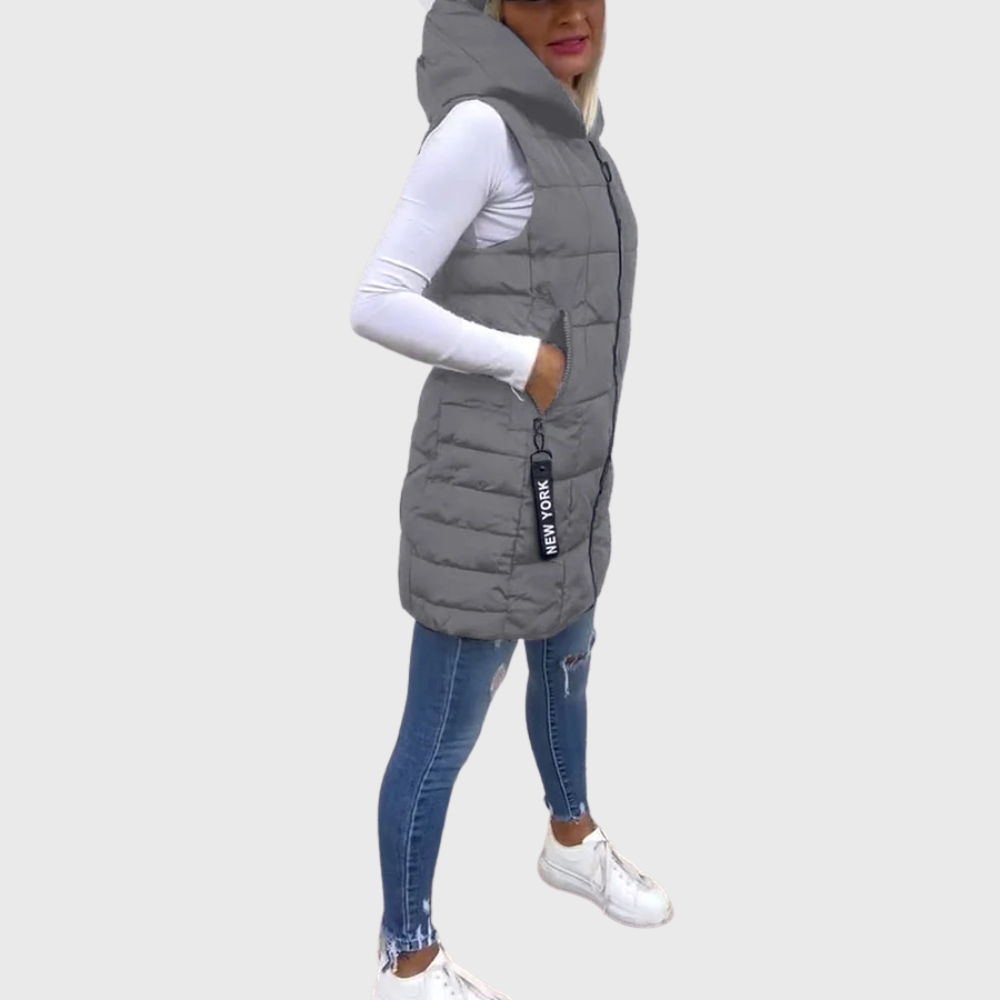 Marelyn Chaleco Mujer | Chaleco de Invierno sin Mangas