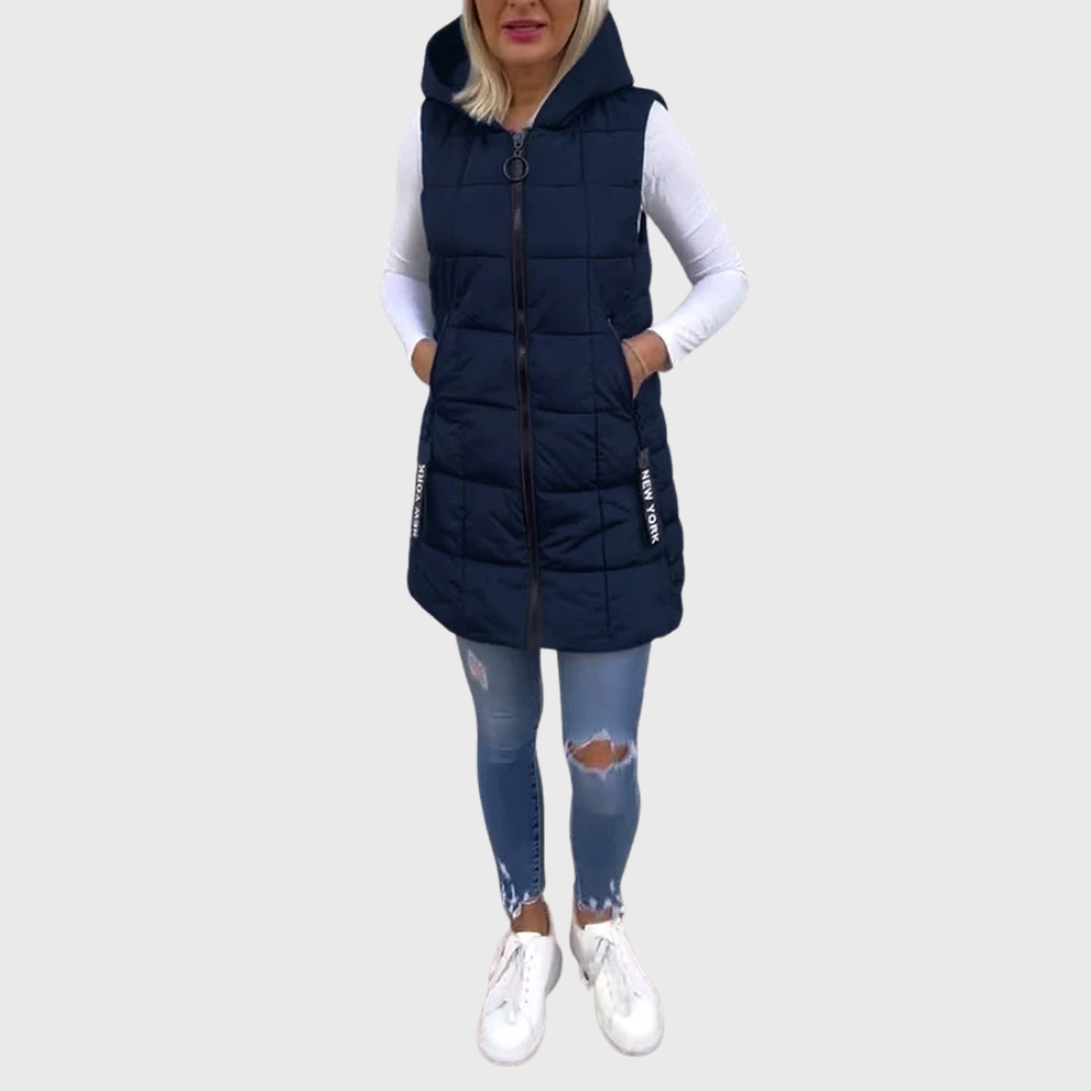 Marelyn Chaleco Mujer | Chaleco de Invierno sin Mangas