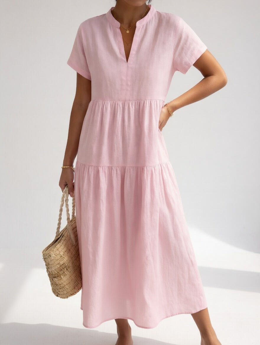 Althéa — Robe longue fluide estivale élégante