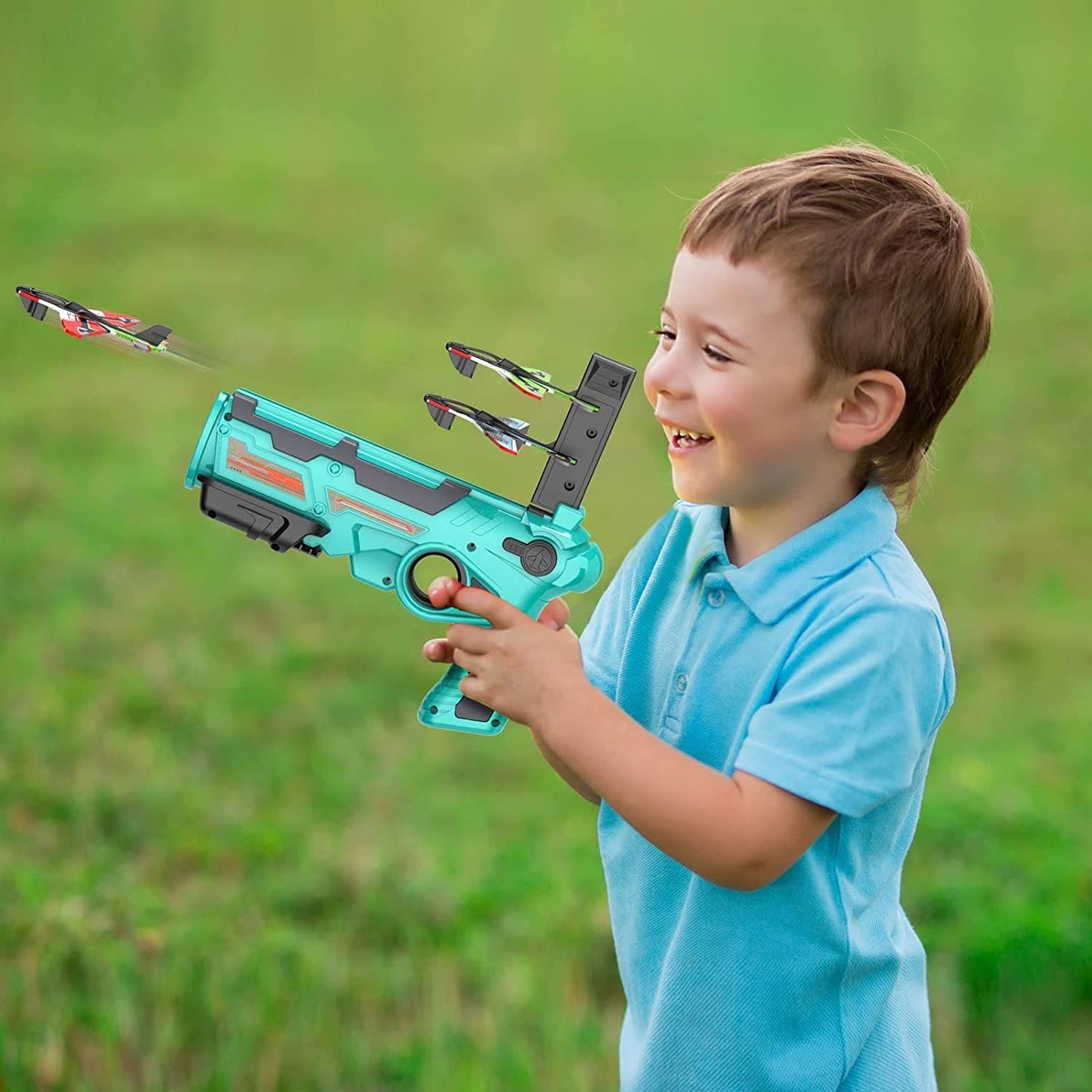 Playbino AeroBlaster - Zweefvliegtuig pistool voor oneindige vluchten