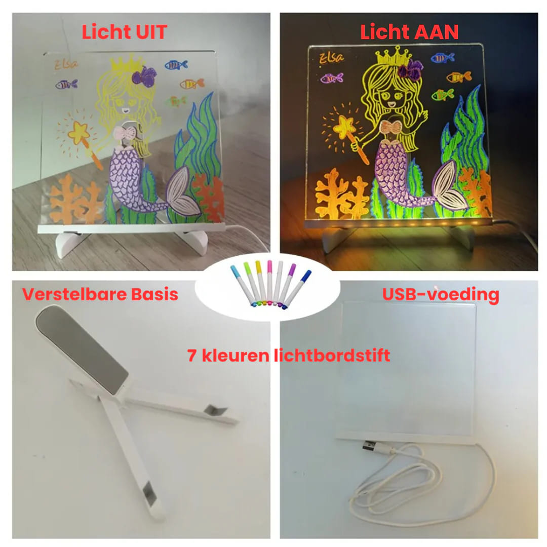Playbino LichtTekenaar - Breng je tekeningen tot leven met LED