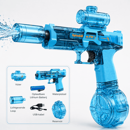 Playbino SplashBlitz - Elektrisch & Automatisch Waterpistool