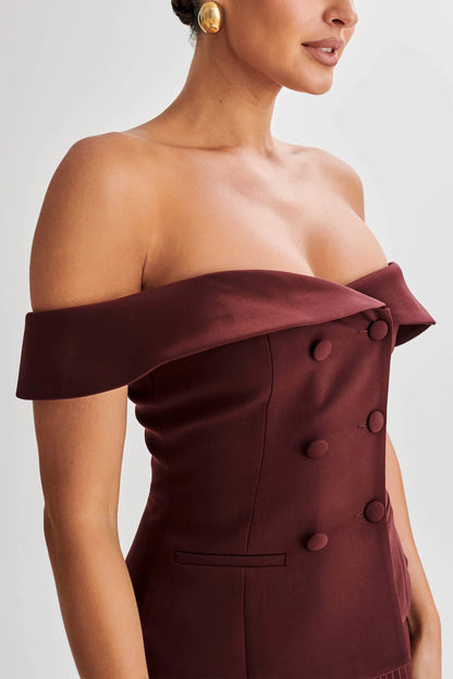 Evelyn Strapless Set