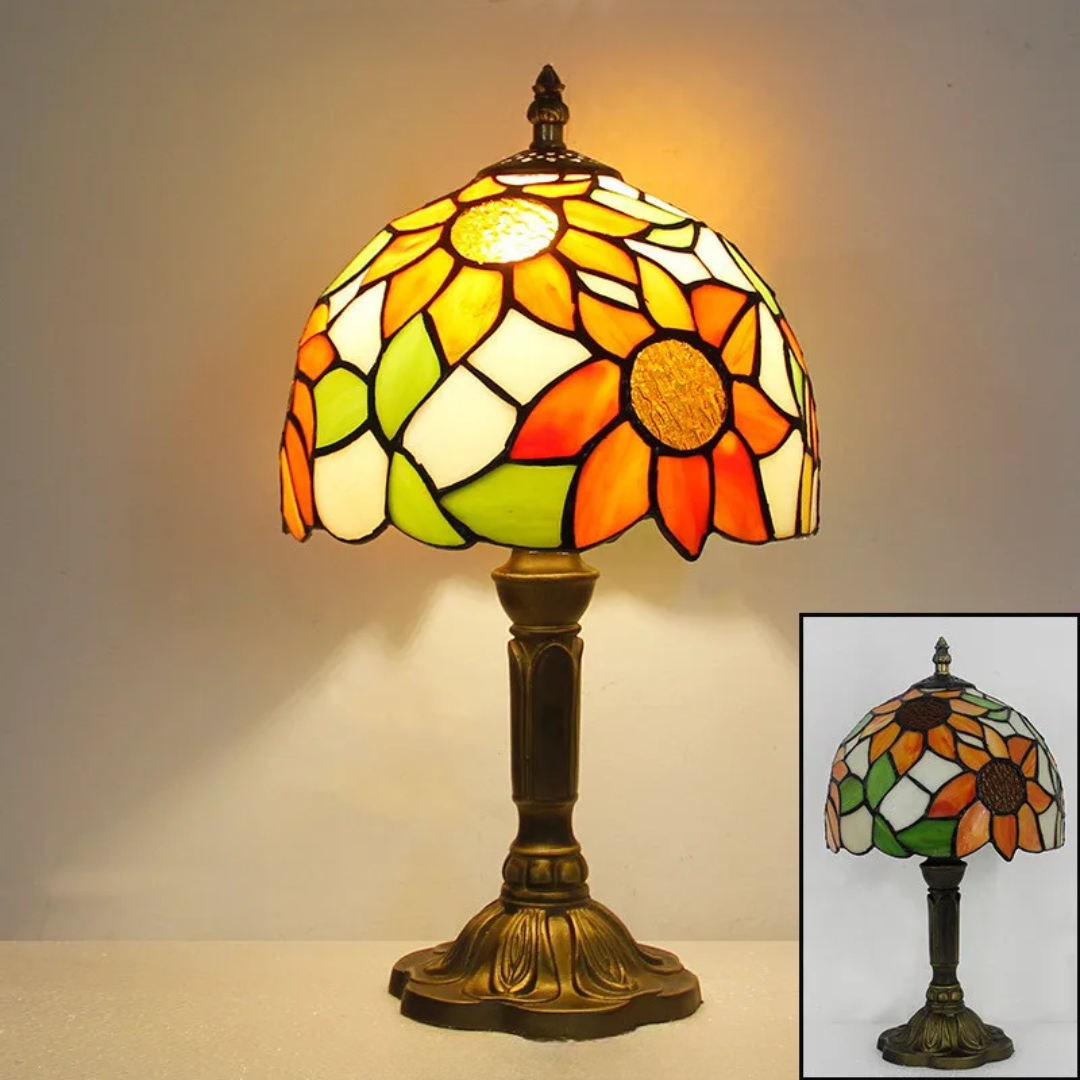 Lunavia Tiffany | Draadloze LED Tafellamp met Kleurverandering