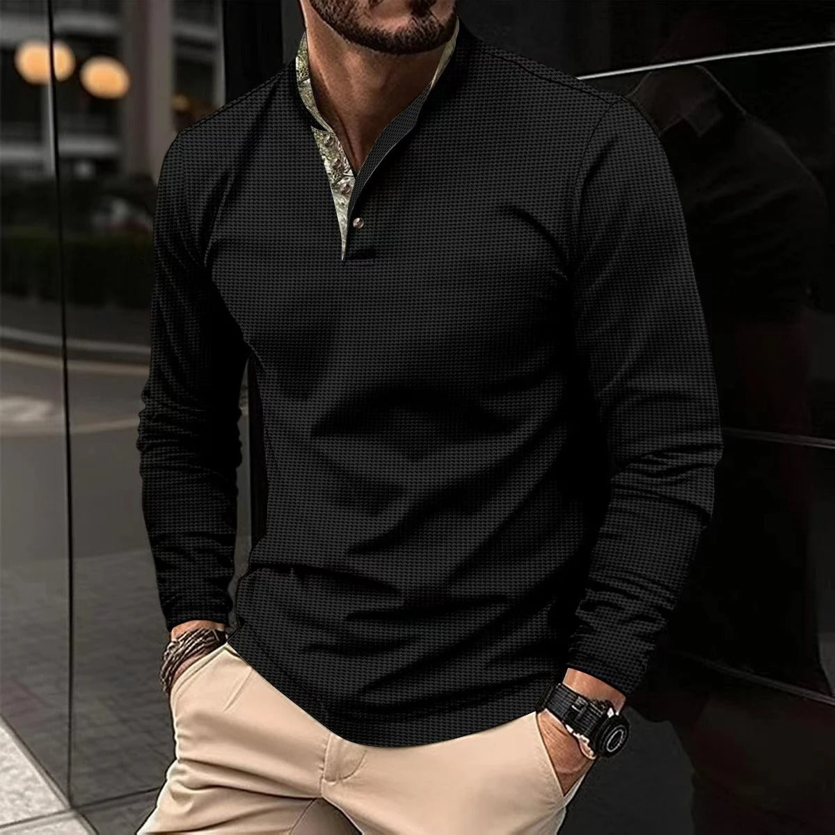 Polo heren | Casual polo shirt met korte mouwen