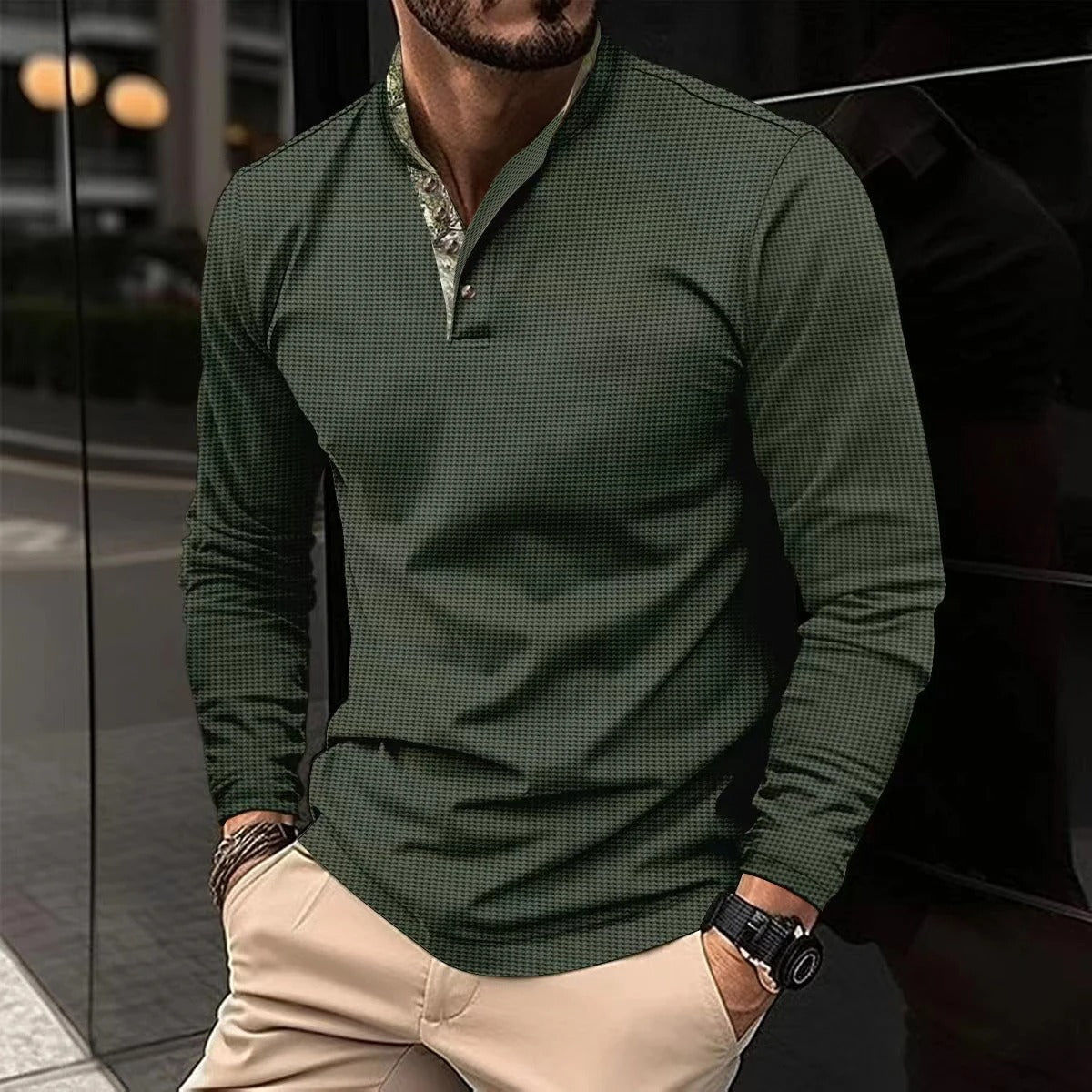 Polo herre | Casual poloshirt med korte ærmer