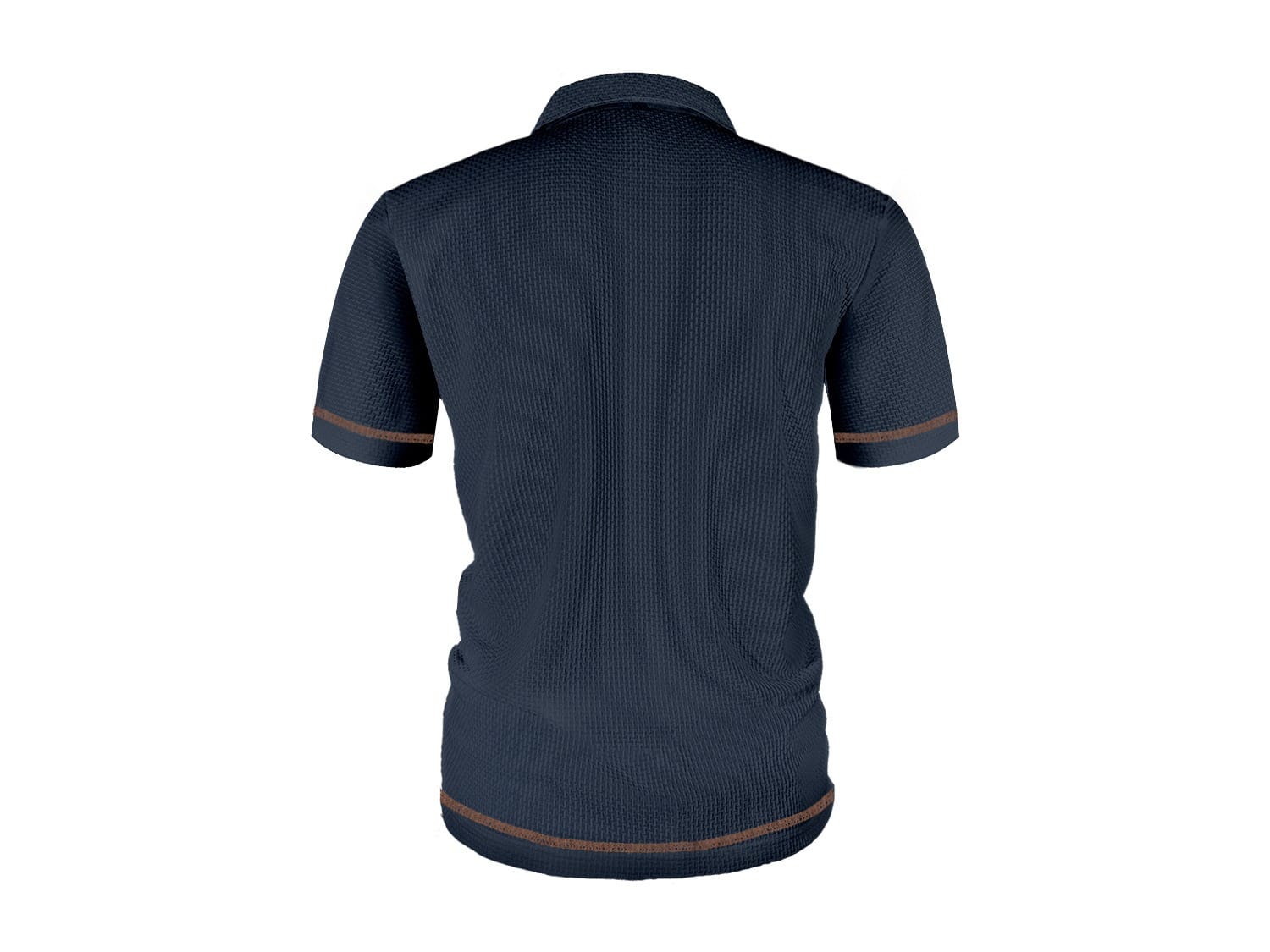 Poloshirt Heren | Luchtige Moderne Polo met Gebreide Textuur